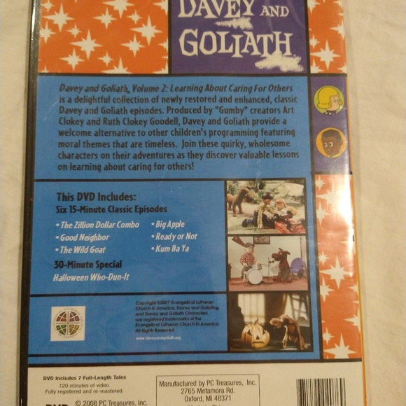 NIP Davey and Goliath DVD Set 1-4 - Picture 3 of 7
